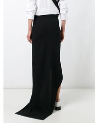 Черная длинная юбка от Ann Demeulemeester