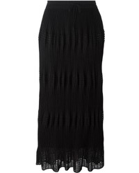 Черная длинная юбка от M Missoni