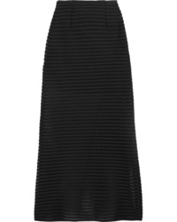 Черная длинная юбка от Maje