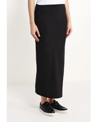 Черная длинная юбка от Noisy May