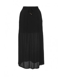 Черная длинная юбка от Phax