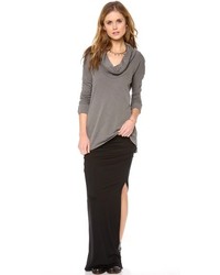 Черная длинная юбка от Three Dots