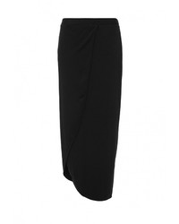 Черная длинная юбка от Sisley