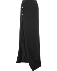 Черная длинная юбка от Thierry Mugler