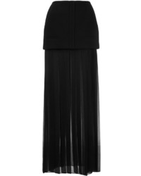 Черная длинная юбка от Vera Wang