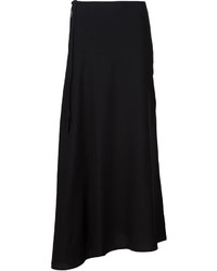 Черная длинная юбка от Yohji Yamamoto
