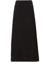 Черная длинная юбка