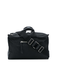 Мужская черная дорожная сумка из плотной ткани от Givenchy