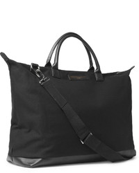 Мужская черная дорожная сумка из плотной ткани от WANT Les Essentiels