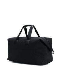 Мужская черная дорожная сумка из плотной ткани от BOSS HUGO BOSS