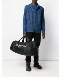 Мужская черная дорожная сумка из плотной ткани от Woolrich