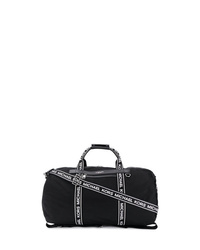 Мужская черная дорожная сумка из плотной ткани от Michael Kors
