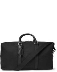 Мужская черная дорожная сумка из плотной ткани от Mulberry