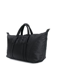 Мужская черная дорожная сумка из плотной ткани от Maison Margiela