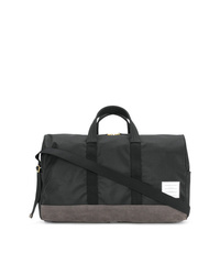 Мужская черная дорожная сумка из плотной ткани от Thom Browne