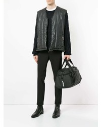 Мужская черная дорожная сумка от Makavelic