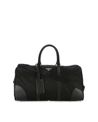 Мужская черная дорожная сумка от Prada