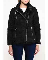 Женская черная дубленка от Alcott