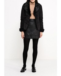 Женская черная дубленка от Dorothy Perkins