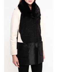 Женская черная дубленка от Glamorous