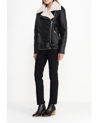 Женская черная дубленка от Glamorous