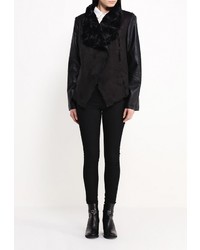 Женская черная дубленка от QED London