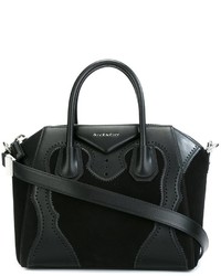 Черная замшевая большая сумка от Givenchy