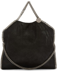 Черная замшевая большая сумка от Stella McCartney