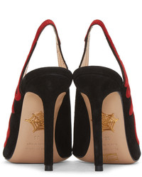 Черная замшевая обувь от Charlotte Olympia