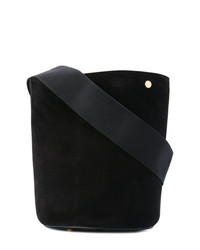 Черная замшевая сумка-мешок от Marni