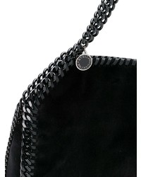 Черная замшевая сумка через плечо от Stella McCartney