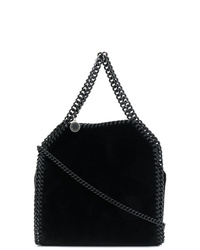 Черная замшевая сумка через плечо от Stella McCartney