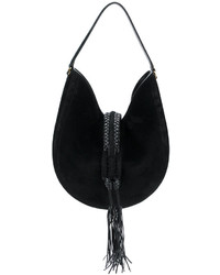 Женская черная замшевая сумка от Altuzarra