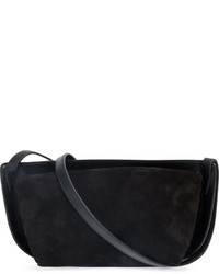 Женская черная замшевая сумка от Ann Demeulemeester