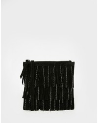 Женская черная замшевая сумка от Asos