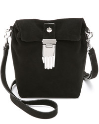 Женская черная замшевая сумка от Opening Ceremony