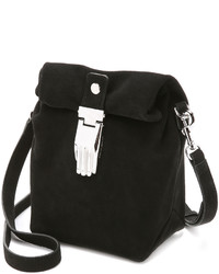 Женская черная замшевая сумка от Opening Ceremony