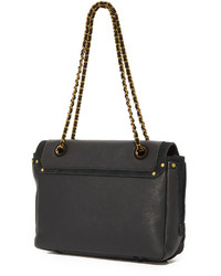 Женская черная замшевая сумка от Jerome Dreyfuss