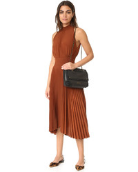 Женская черная замшевая сумка от Jerome Dreyfuss