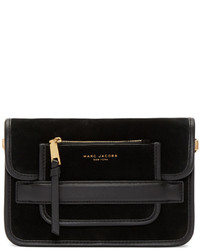Женская черная замшевая сумка от Marc Jacobs