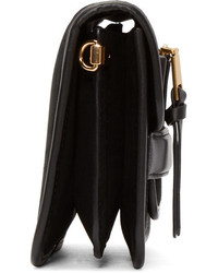 Женская черная замшевая сумка от Marc Jacobs