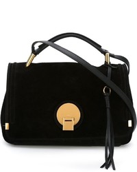 Женская черная замшевая сумка от Chloé
