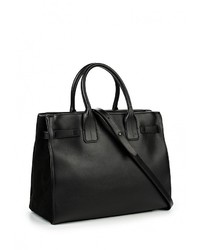 Женская черная замшевая сумка от Hugo