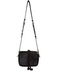 Женская черная замшевая сумка от Isabel Marant
