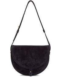Женская черная замшевая сумка от Maiyet