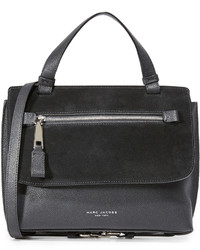 Женская черная замшевая сумка от Marc Jacobs