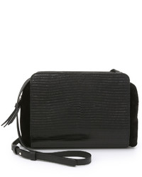 Женская черная замшевая сумка от Nina Ricci