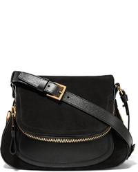 Женская черная замшевая сумка от Tom Ford