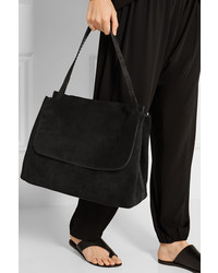 Женская черная замшевая сумка от The Row