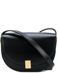 Женская черная замшевая сумка от Victoria Beckham